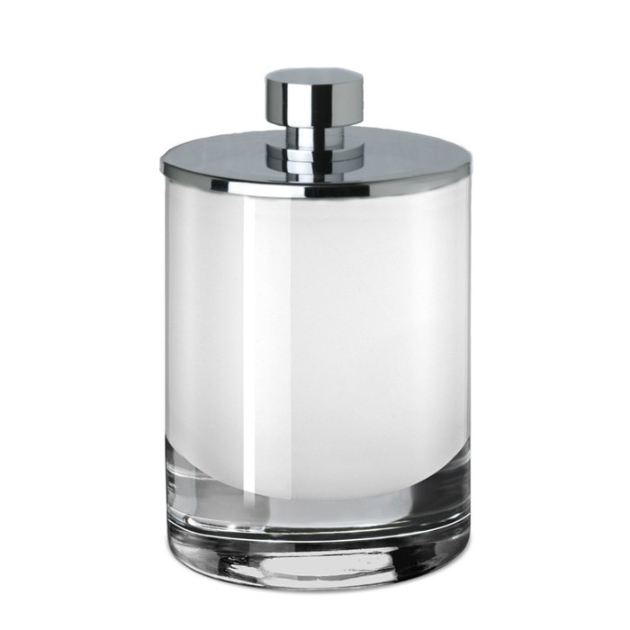 Windisch by Nameeks Complements Freestanding Round Cotton Pad Jar Wayfair